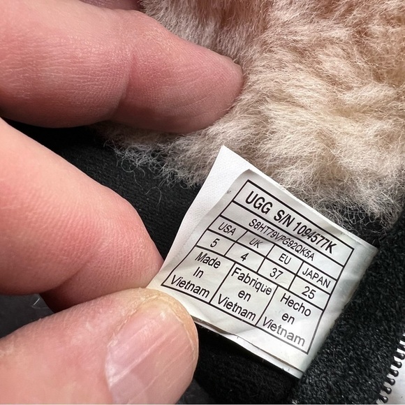 UGG Black Nessa Boots - Picture 8 of 10